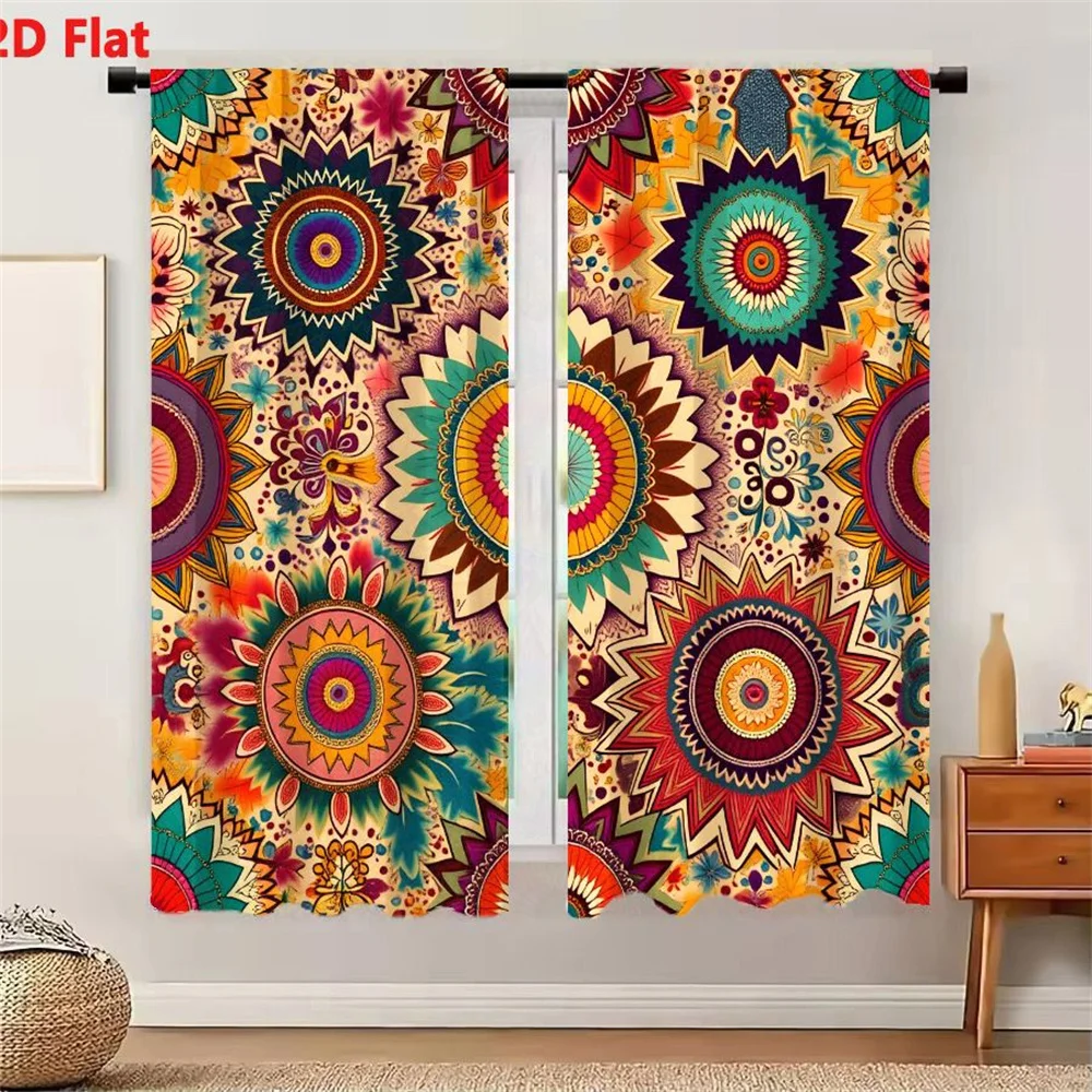Interior Design Youtube - Tende da soggiorno con vivaci motivi