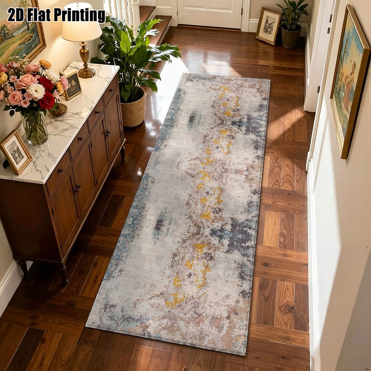 1 tappeto decorativo stampato  - Printed Rug Abstract recensione e prezzo