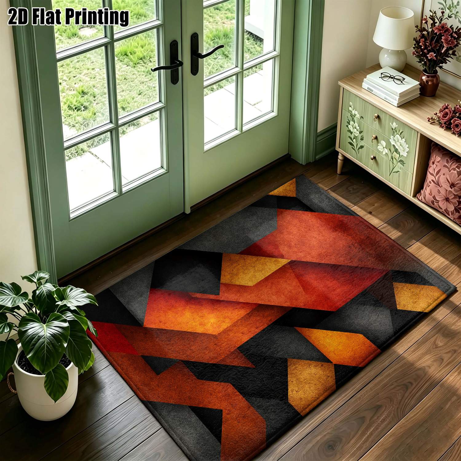 1 tappeto stampato in 2D: moti - Printed Rug Abstract recensione e prezzo